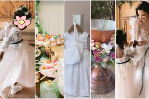 Κωνσταντίνα Σπυροπούλου: Κούκλα, σαν πριγκίπισσα στα λευκά στη βάφτιση του γιου της [εικόνες] - εικόνα 2