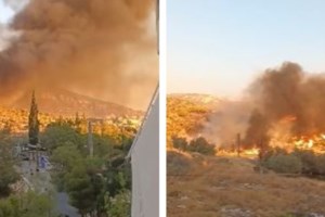 Φωτιά στην Αττική: Κάηκε το σπίτι του ανθρώπου που κατηγορήθηκε για την πυρκαγιά στο Μάτι [βίντεο]