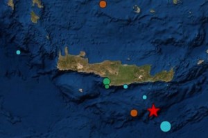 Συνεχίζεται ο "χορός" των Ρίχτερ στην Κρήτη - Σεισμός 4,4 τα ξημερώματα