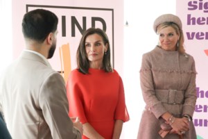 Απροσδόκητη ξανά η βασίλισσα Μάξιμα: Φόρεσε ένα ανδρικό scuba top με τεράστια ολομέταξη ψηλόμεση φούστα και 12ποντα - εικόνα 9