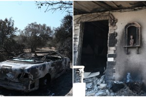 Φωτιά στα Δερβενοχώρια: Μέχρι τις ακτές της Βόρειας Αφρικής έφτασε ο καπνός [εικόνα]