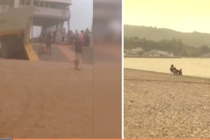 Φωτιά στην Εύβοια: Το Πευκί φλέγεται - Έφτασε στη θάλασσα η πυρκαγιά - Απομακρύνονται με φέρι μποτ οι κάτοικοι