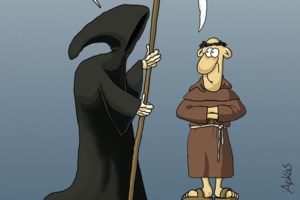 Επική καλημέρα από τον Αρκά: Το αιχμηρό σκίτσο για τους αντιεμβολιαστές