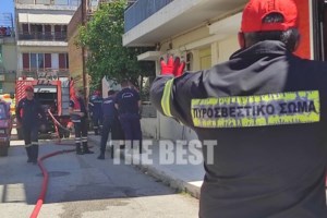 Συναγερμός στην Πυροσβεστική: Φωτιά σε διαμέρισμα στην πλατεία Κολιάτσου