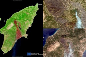 Φωτιά στη Ρόδο: Βρετανοί περιγράφουν στο BBC πώς γλίτωσαν - "Ήταν πολύ τρομακτικό, νιώθαμε τη θερμότητα πίσω μας" - εικόνα 5