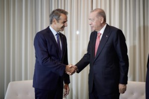 Τηλεφωνική επικοινωνία Μητσοτάκη - Ερντογάν: Ο Τούρκος πρόεδρος ευχήθηκε στον πρωθυπουργό για τα γενέθλιά του