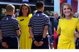 Το royal navy look της Κέιτ Μίντλετον: Το ψηλόμεσο λευκό σορτς, η μαρινιέρα και η Σάρλοτ - εικόνα 11