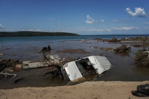 Καρδίτσα: Με drone μετέφεραν τρόφιμα και φάρμακα σε αποκλεισμένους κατοίκους στον Δήμο Μουζακίου