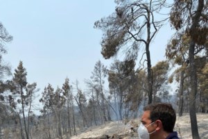 Τσίπρας στη Die Zeit: Η κυβέρνηση Μητσοτάκη άφησε στο συρτάρι το σχέδιο Γκολντάμερ για τις πυρκαγιές