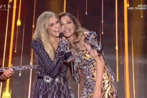 Άννα Βίσση στη Ναταλία Γερμανού για Δέσποινα Βανδή στο J2US: Ενώσαμε τις γυναικείες μας θερμοκρασίες