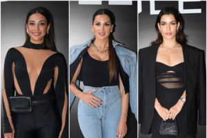 Ευγενία Σαμαρά: Casual και στιλάτη στην Αθήνα - Το ριγέ πουκάμισο που συνδύασε με oversized blazer - εικόνα 4