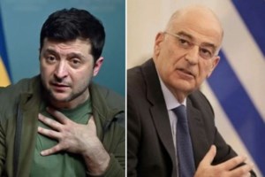 Τηλεφωνική επικοινωνία Δένδια με τον Ουκρανό υπουργό Εξωτερικών