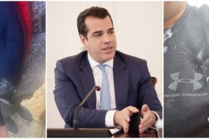 Στα επείγοντα στο Λαϊκό Νοσοκομείο ο Θάνος Πλεύρης μετά την επίθεση με γιαούρτι: Τραυματίστηκε στο μάτι