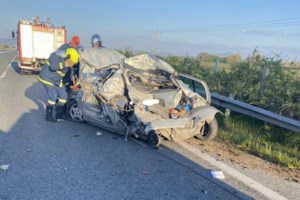 Θανατηφόρο τροχαίο στη Μεσογείων: IX έπεσε πάνω σε κολόνα - Ένας νεκρός και δύο τραυματίες [βίντεο]