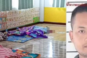 Σοκ και θρήνος στην Ταϊλάνδη μετά το μακελειό: Όλη νύχτα έφταναν τα φέρετρα παιδιών στο νεκροτομείο [εικόνες] - εικόνα 10