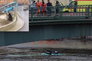 Αγία Πετρούπολη: Νέο βίντεο ντοκουμέντο από την πτώση του λεωφορείου σε ποτάμι - Επτά οι νεκροί