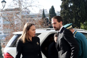 Παύλος Ντε Γκρες: Πήγε στην παρέλαση της 25ης Μαρτίου - "Ο Κωνσταντίνος θα πάει στρατό πρώτος" [βίντεο] - εικόνα 4