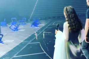 Eurovision: "Παρατράγουδα" με διαρροή βίντεο από την πρόβα της Αμάντας Γεωργιάδη