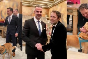 Έγινε ο πρώτος γάμος ομόφυλων γυναικών στην Ελλάδα - Τα δάκρυα και η συγκίνηση της Δανάης και της Αλεξίας [βίντεο] - εικόνα 3