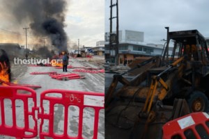 Ένταση με Ρομά και σε Μενίδι - Ασπρόπυργο - Πετούν πέτρες και βάζουν φωτιά σε κάδους - εικόνα 2