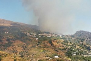 Φωτιά στο Μεσολόγγι - Μεγάλη κινητοποίηση της πυροσβεστικής