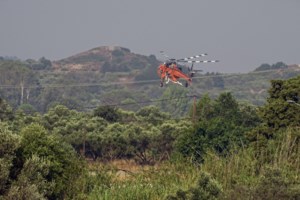 Νέα φωτιά στην περιοχή της Aρχαίας Ολυμπίας: Εκκένωση της περιοχής Μιράκα