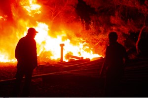 Φωτιά στον Σχίνο Κορινθίας: Πού έχει διακοπεί η κυκλοφορία - εικόνα 2