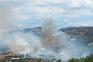 Φωτιά τώρα στην Πάρο: Ξέσπασε σε εργοστάσιο παίρνοντας γρήγορα μεγάλες διαστάσεις