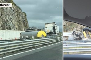 Σώθηκαν από θαύμα: Πατέρας και κόρη έπεσαν σε χαράδρα 20 μέτρων στο Πήλιο λόγω ομίχλης