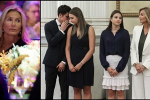 Νέα Υόρκη: Η σφιχτή αγκαλιά της Μαρέβας Μητσοτάκη με την Εμινέ Ερντογάν σε επίδειξη παραδοσιακών οθωμανικών νυφικών