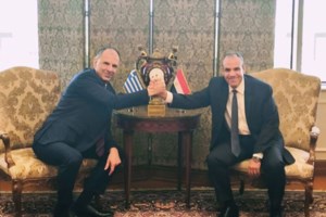 Ανδρουλάκης με τον Αρχιεπίσκοπο Σινά: Σεβασμός στη θρησκευτική ελευθερία και στο ιδιοκτησιακό καθεστώς της Μονής - εικόνα 3