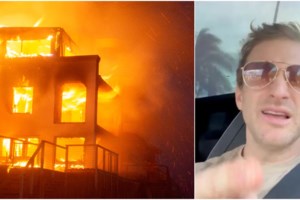 Συγκλονιστικές σκηνές στο Λος Άντζελες: Ελαφάκι τρέχει να σωθεί από τις φλόγες - Κλάματα για τη διάσωση γάτας [βίντεο]