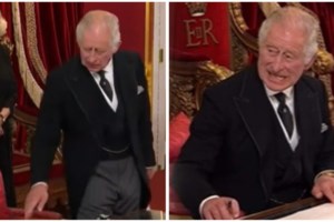 Ο βασιλιάς Κάρολος μαθαίνει γρήγορα: Έφερε το δικό του στυλό μετά το ατύχημα με το μελάνι [Βίντεο] - εικόνα 2