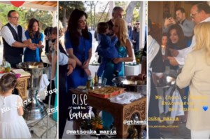 Δήμητρα Ματσούκα: Ηλιοκαμένη με σούπερ μίνι έξωμο φόρεμα και διάφανα πέδιλα σε βραδινή εμφάνιση - εικόνα 4