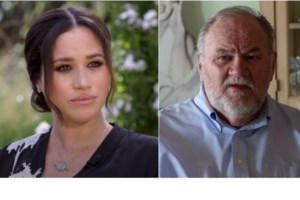 Ο Χάρι, η Μέγκαν, ο Άρτσι και η μπέμπα: Χαλαροί στον κήπο τους, μετά τη βόμβα που έριξαν στο παλάτι - εικόνα 4