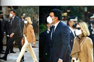 Βασίλης Κικίλιας: Βόλτα με τον ενός έτους γιο του υπό καταρρακτώδη βροχή - εικόνα 10