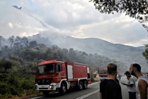 Οριοθετήθηκε η πυρκαγιά στα Καλύβια Θορικού - εικόνα 3