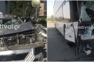 Θεσσαλονίκη: Χαροπαλεύουν στη ΜΕΘ οι δύο τραυματίες από το δυστύχημα στον Πλαταμώνα - Κρίσιμες οι επόμενες ώρες - εικόνα 3