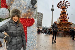 Η Πρωτοχρονιά της Σταματίνας Τσιμτσιλή στη Θεσσαλονίκη: Μας συστήνει την αγαπημένη της νονά [Εικόνες]