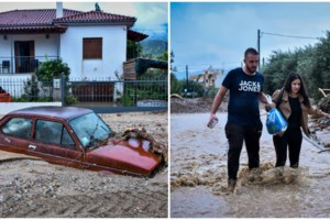 Κακοκαιρία Elias: Τον Σεπτέμβριο έβρεξε στον Βόλο όσο στην Αθήνα σε 2,5 χρόνια - Κόπηκε ο δρόμος για το Λιμάνι στην Εύβοια - εικόνα 11