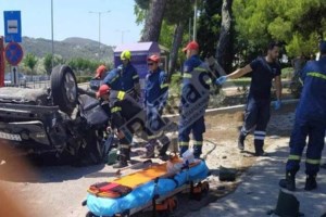 Ραφήνα: Νέο σοβαρό τροχαίο με τραυματία - Πέρασε με κόκκινο για να μεταφέρει ηλικιωμένο στο Κέντρο Υγείας - εικόνα 2