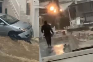 Ισχυρό σύμπλεγμα καταιγίδων πάνω από τις Κυκλάδες: Δύσκολη η νύχτα, πού θα χτυπήσει τις επόμενες ώρες η κακοκαιρία [βίντεο]