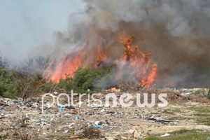 Υπό έλεγχο η φωτιά στην Κεφαλονιά - Ισχυρές δυνάμεις της Πυροσβεστικής [Βίντεο]