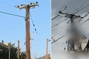 Τραγωδία στην Ερέτρια: Σήμερα οι κηδείες των τριών εργατών που κάηκαν ζωντανοί από ηλεκτροπληξία