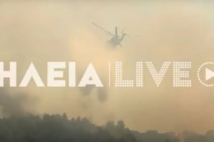 Οριοθετήθηκε το επικίνδυνο μέτωπο της φωτιάς στην Αμαλιάδα: Συνεχίζονται οι προσπάθειες για την πλήρη κατάσβεση