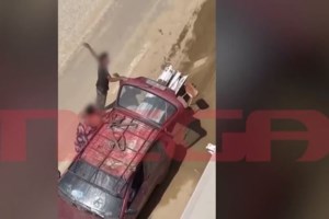 Καρδίτσα: Φίδι 2,5 μέτρων βγήκε μέσα από τα νερά στον Παλαμά [εικόνα]