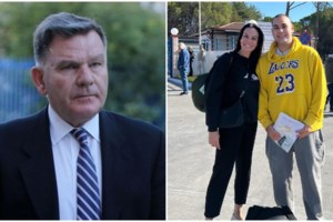 Η Εύη Βατίδου στα χακί- Επισκεπτήριο στο στρατόπεδο που υπηρετεί ο γιος της