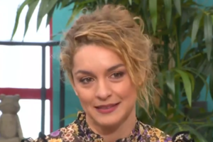 Γιούλικα Σκαφιδά - Γενέθλια με τον σκύλακό της πριν τη γέννηση του πρώτου της παιδιού