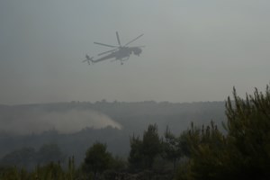 Ανεξέλεγκτη η πυρκαγιά στον Θεολόγο: Μάχη με τις φλόγες σε δύο μέτωπα δίνουν οι πυροσβέστες [Εικόνες-Βίντεο από drone] - εικόνα 3