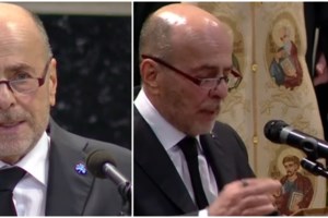 Κηδεία Μίμη Δομάζου: Συγκλόνισε η κόρη του, Πόπη, στον επικήδειο - "Έκανες ξαφνική ντρίμπλα, στρατηγέ, και μας άφησες"